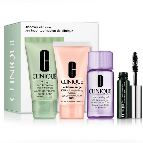 Clinique Other - NEW Clinique Skincare Set. Discover Clinique. 4 piece set. Giftable